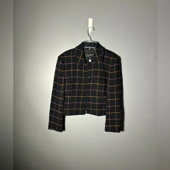 Vintage Laurel by Escada Cropped Blazer Skirt Suit Set Size 38 - Picture 2 of 7